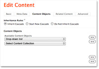 Drop down list